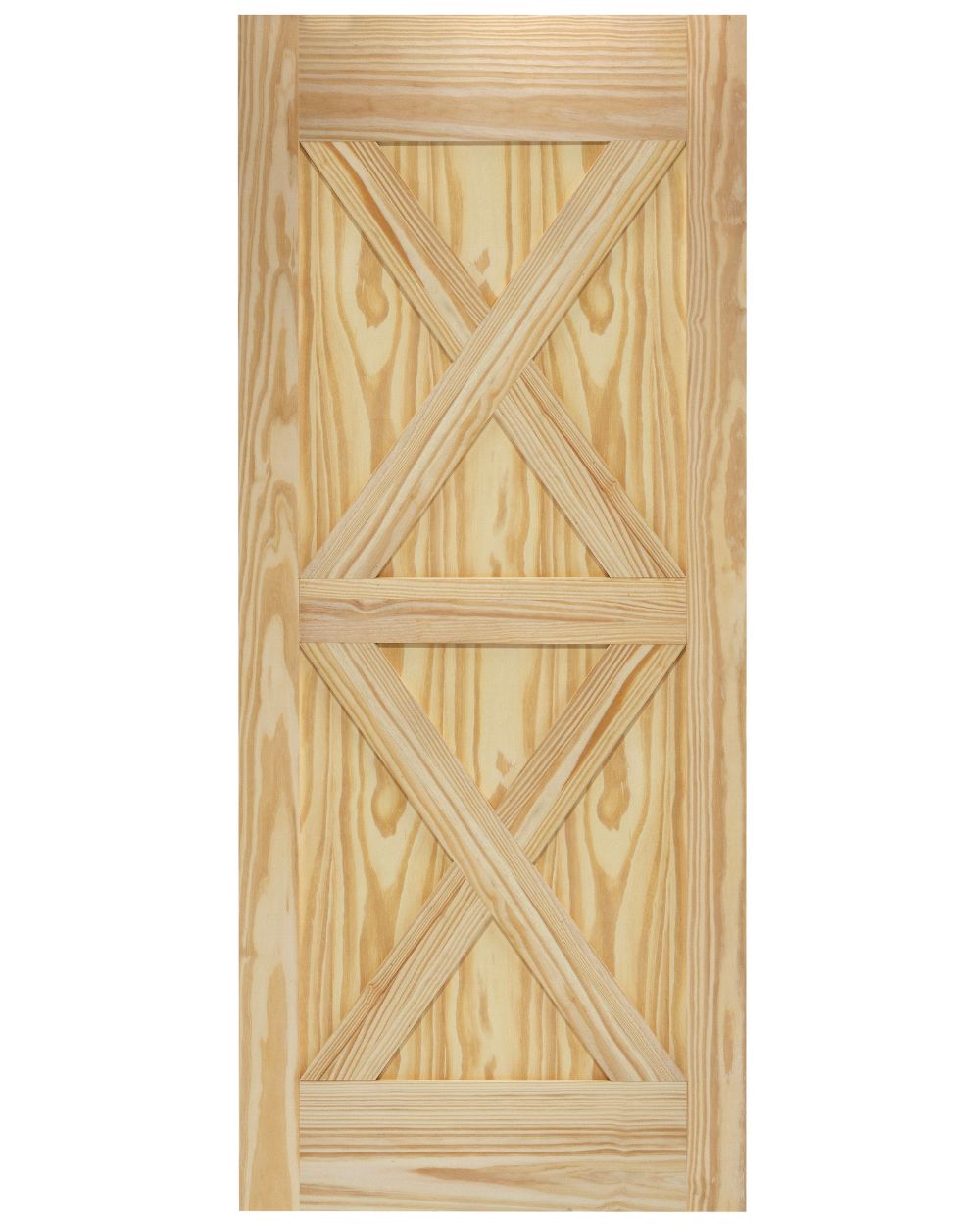 Double X-Brace Barn Door