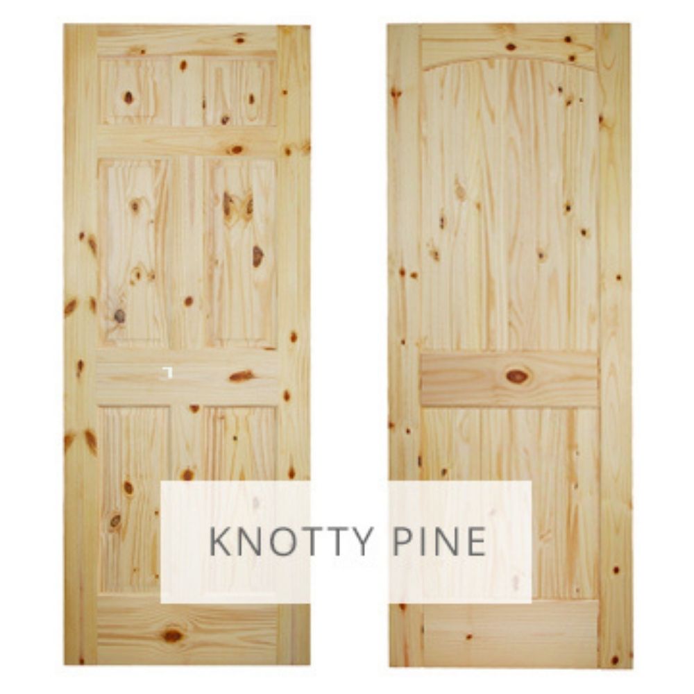 Knotty Pine Interior Doors for Builders, Contractors, and Wholesale Buyers