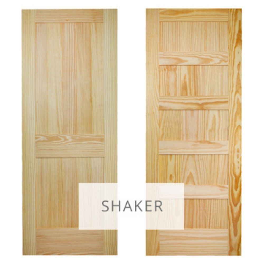 Shaker Interior Doors for Builders, Contractors, and Wholesale Buyers
