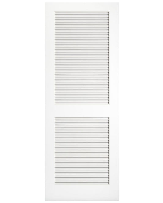 Two Louver Panel Interior Door (Primed)