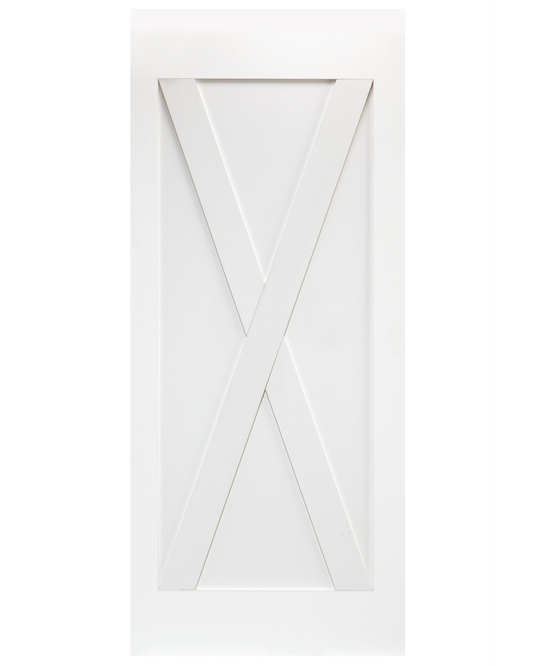 X-Brace Barn Door (Primed)