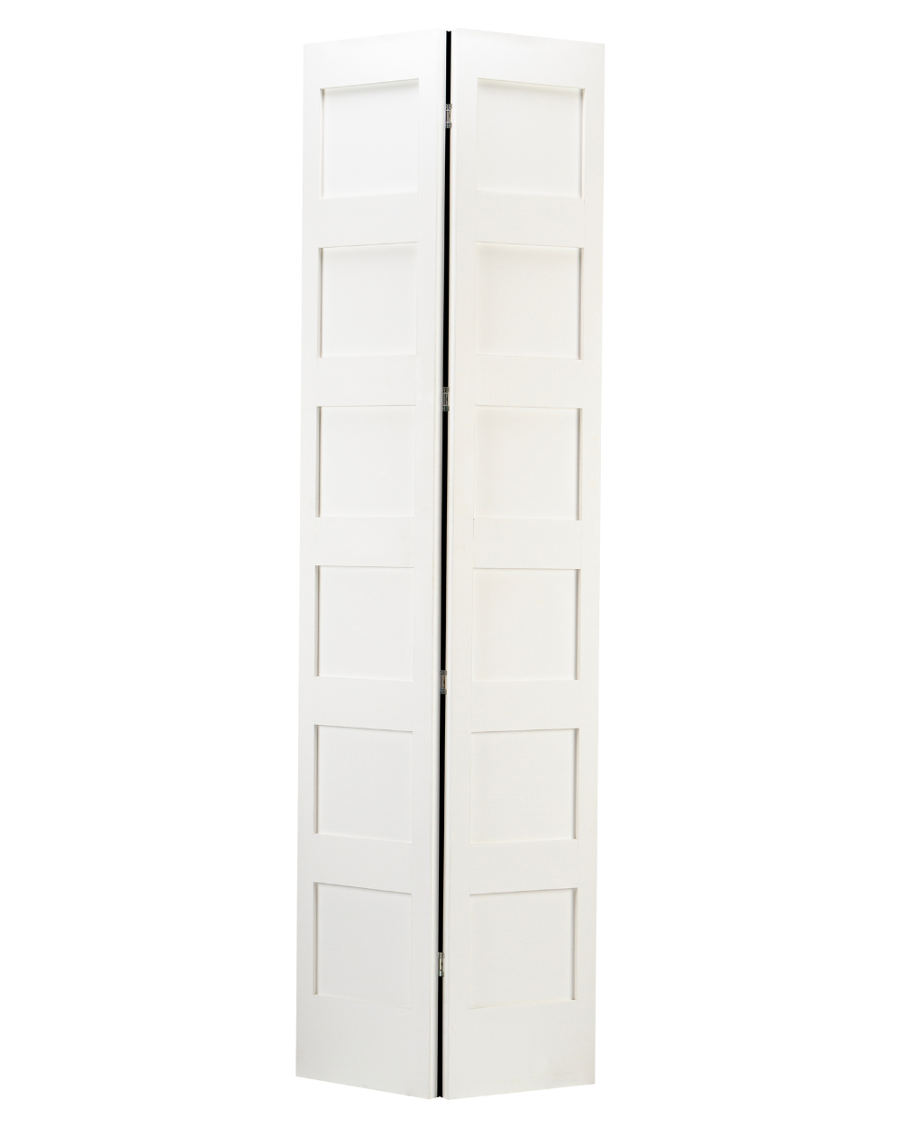 6 Panel Shaker Bifold Interior Door