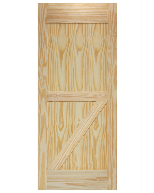 Half Z-Brace Barn Door