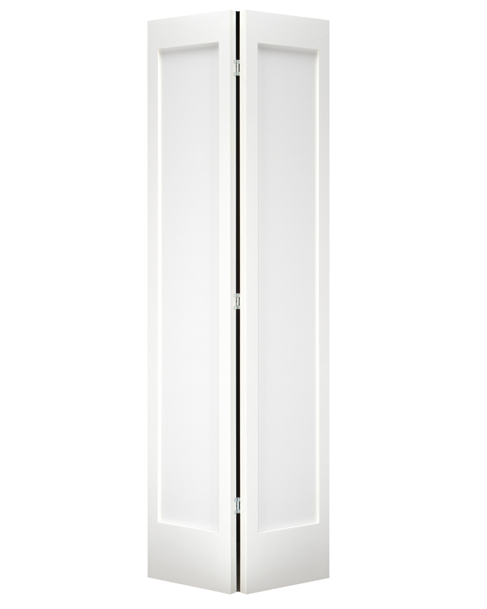 Single Panel Shaker Bifold Interior Door (Primed)