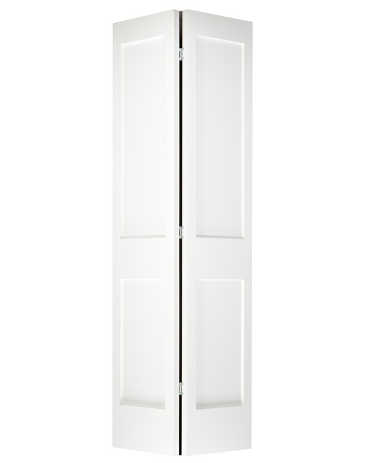 2 Panel Shaker Bifold Interior Door (Primed)
